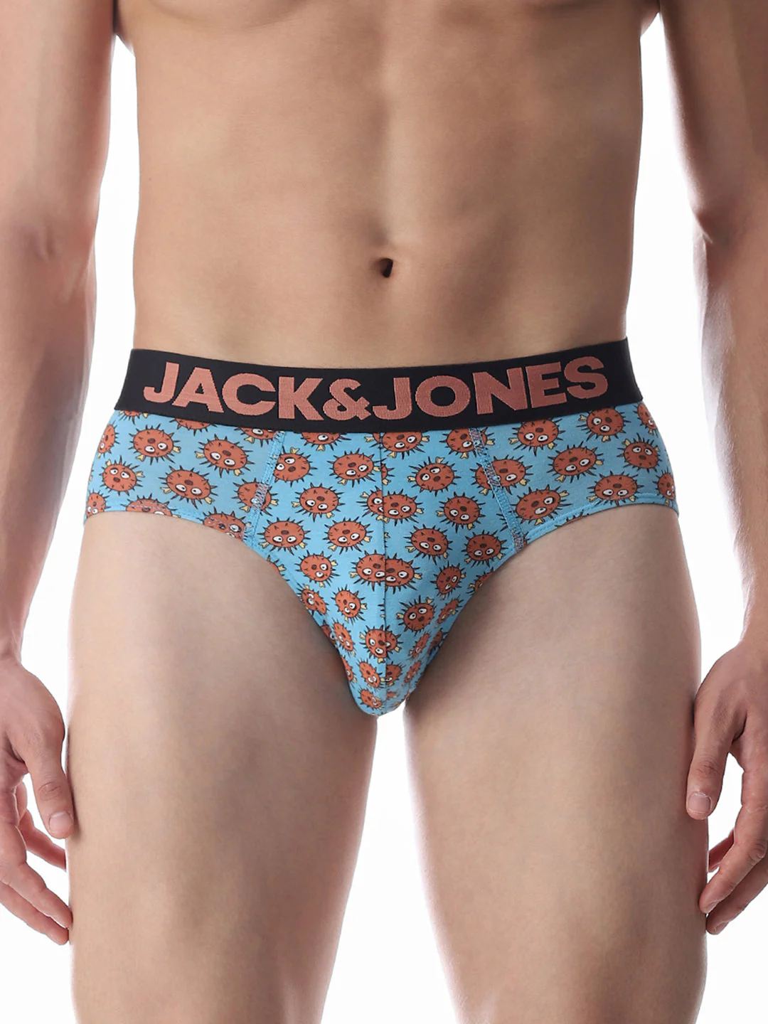 Blue Printed Briefs