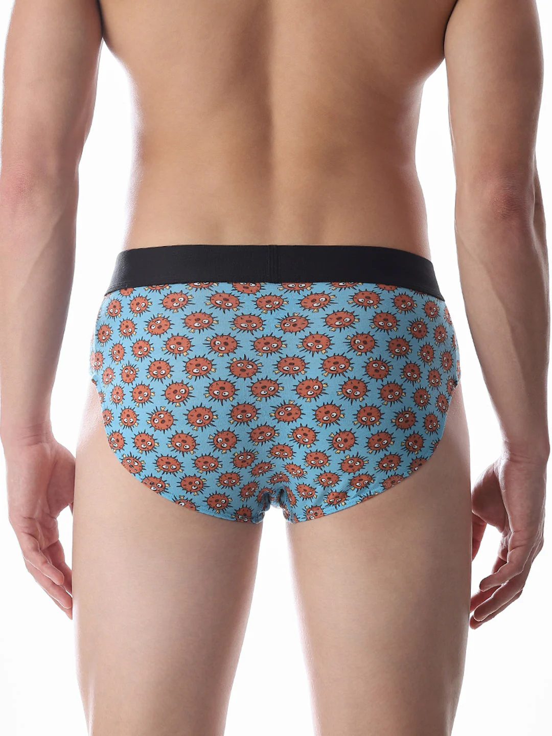 Blue Printed Briefs - Image 3