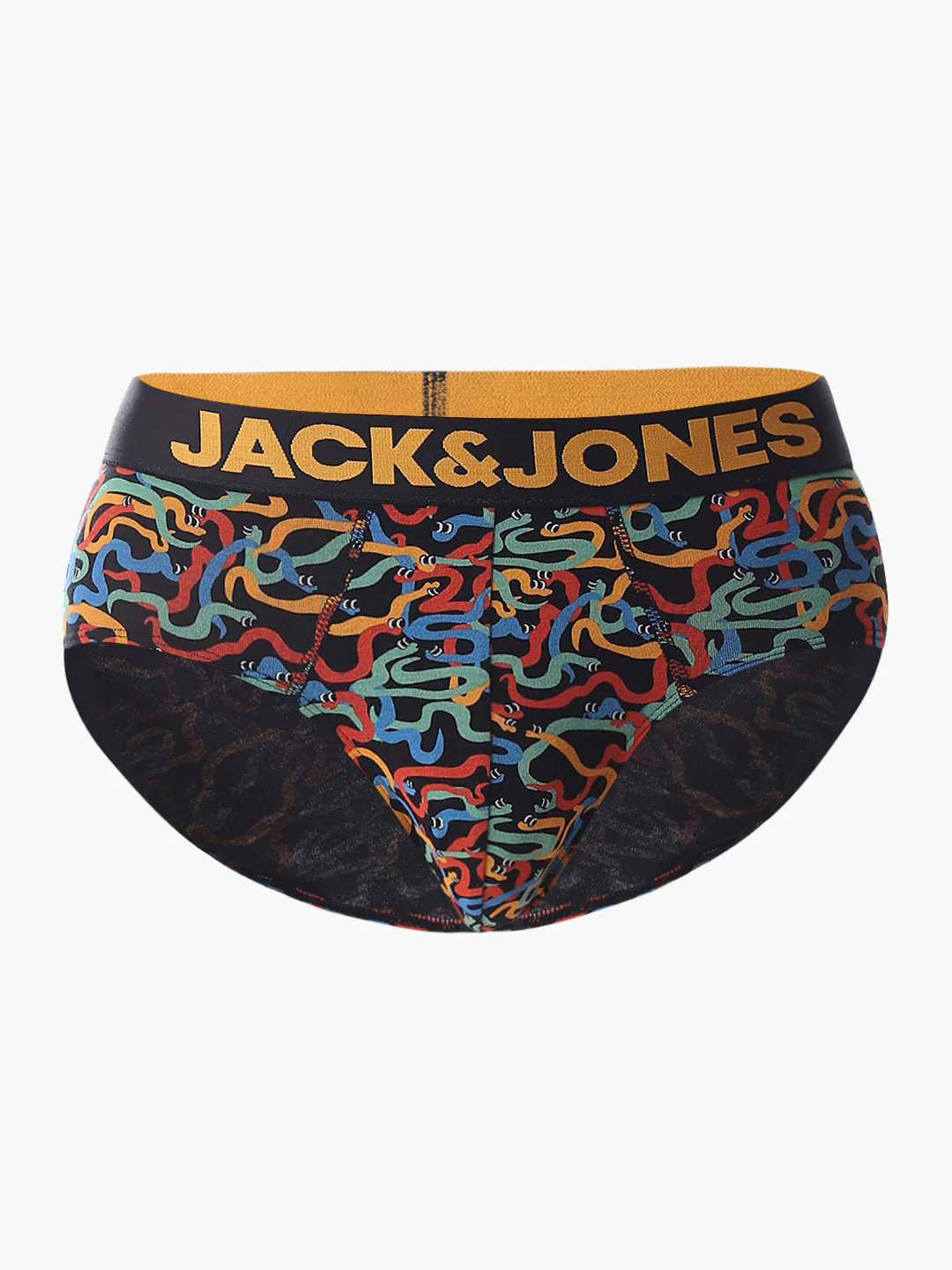 Black Snake Printed Briefs - Image 6
