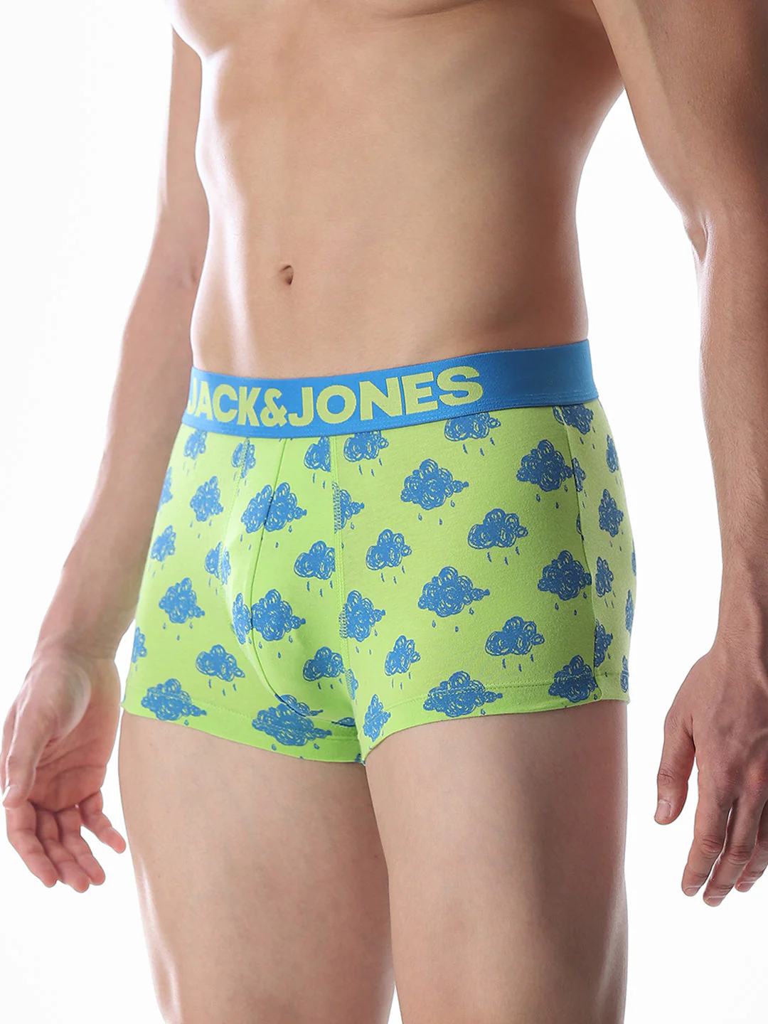 Green Cloud Printed Trunks - Image 2