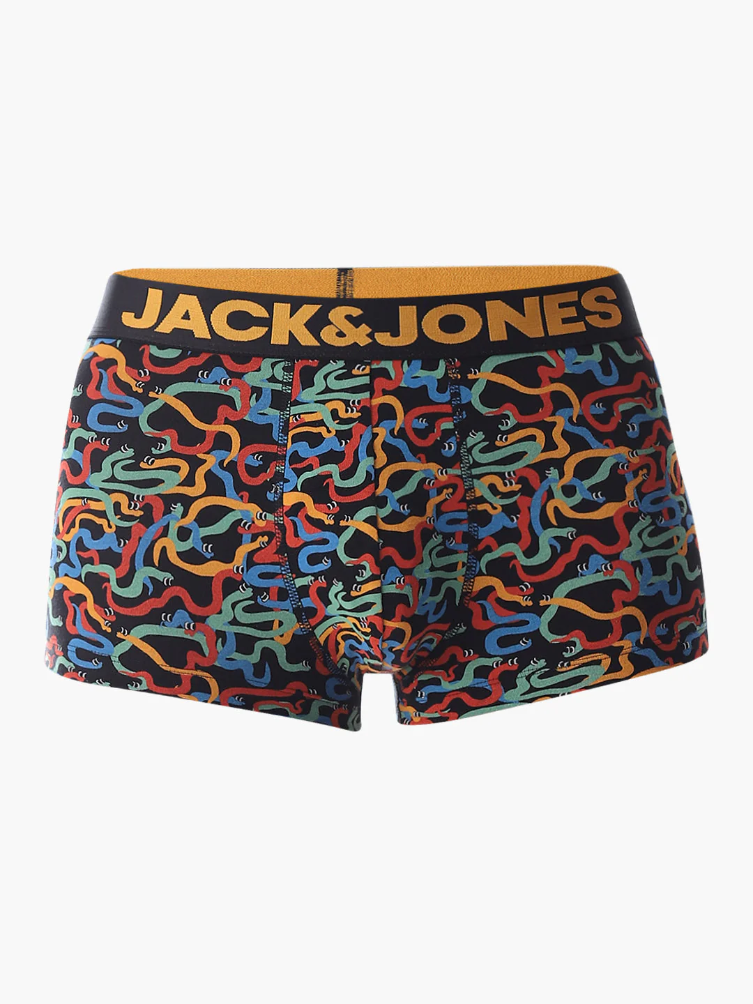 Black Snake Printed Trunks - Image 6