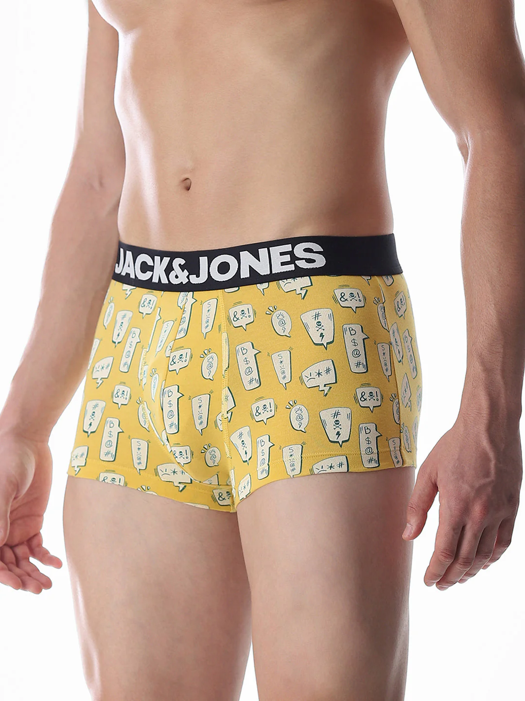 Yellow Printed Trunks - Image 2