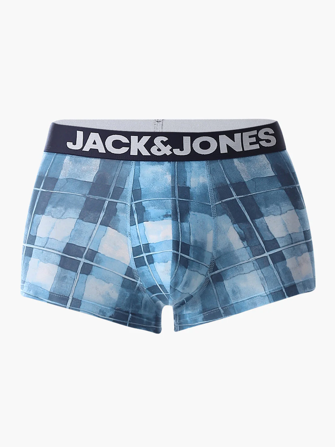Blue Check Print Trunks - Image 6