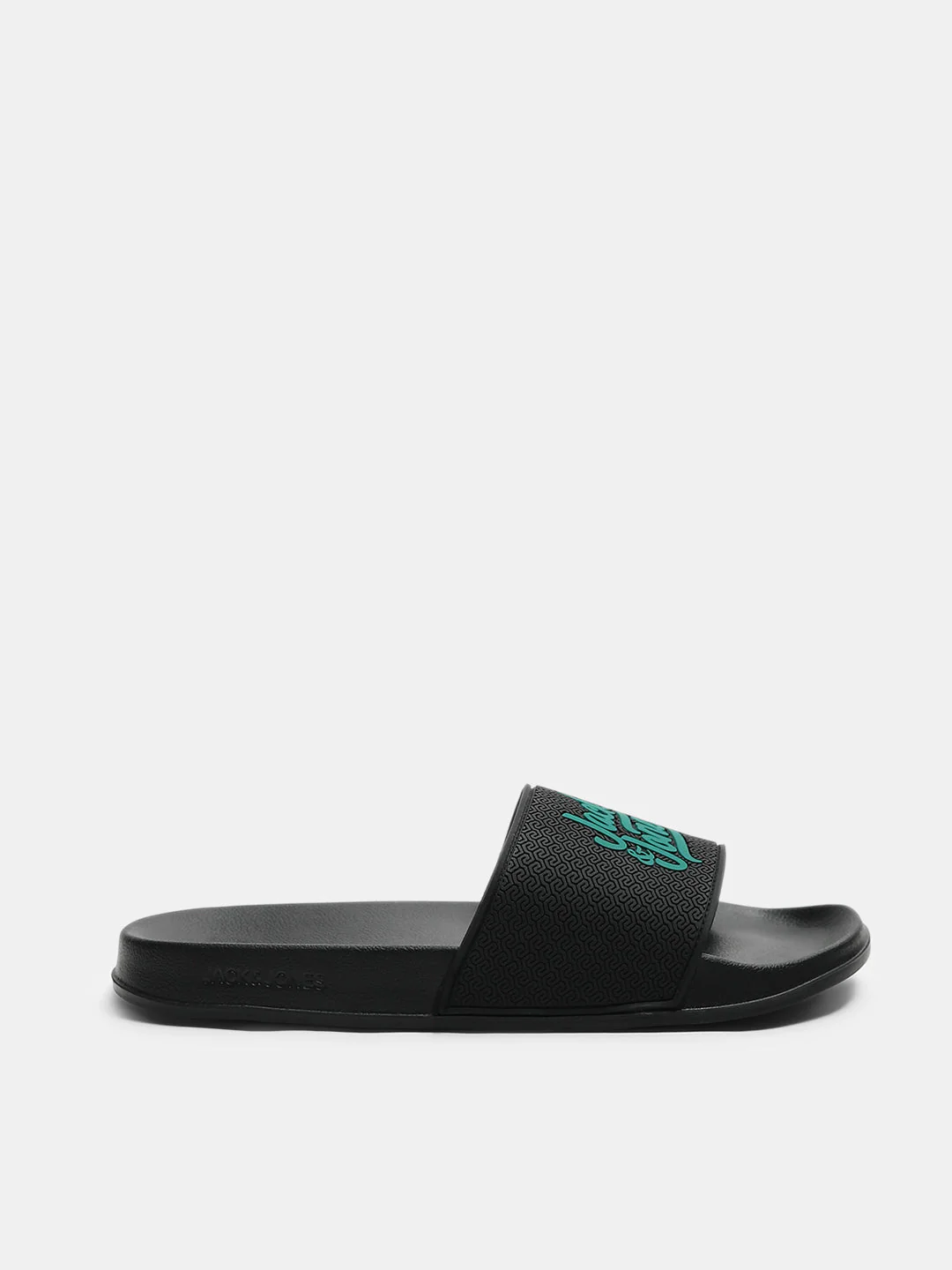 Black Textured Pool Sliders - Image 2