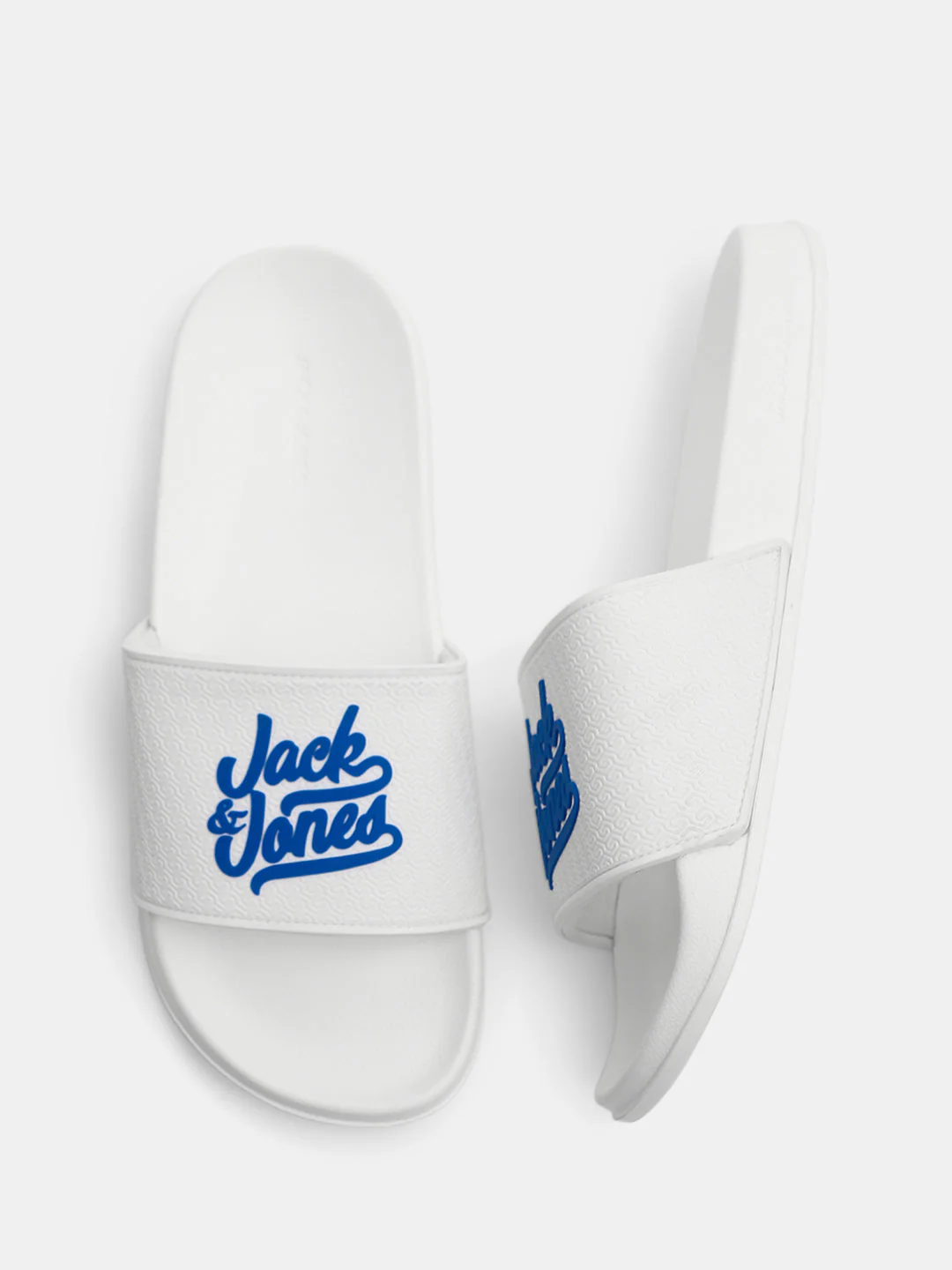 White Textured Pool Sliders - Image 3