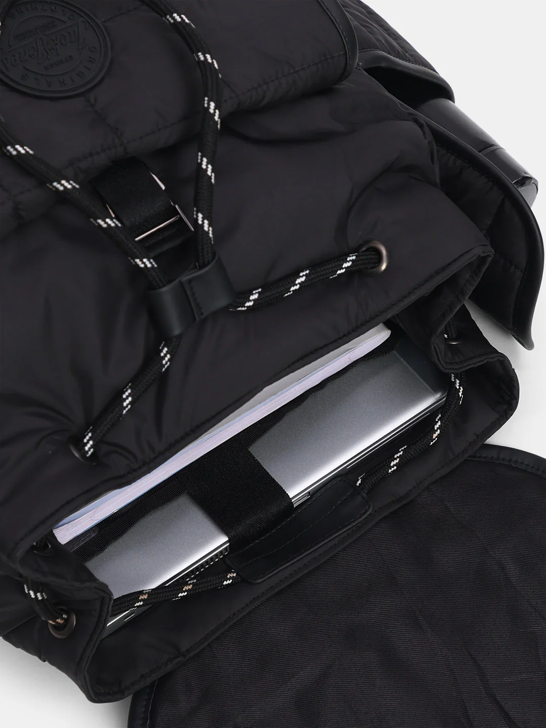 Black Puffer Backpack - Image 6