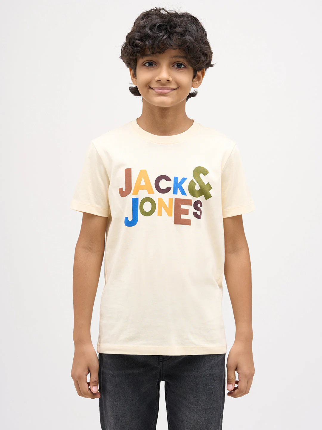 Logo Text Print T-shirt - Image 8