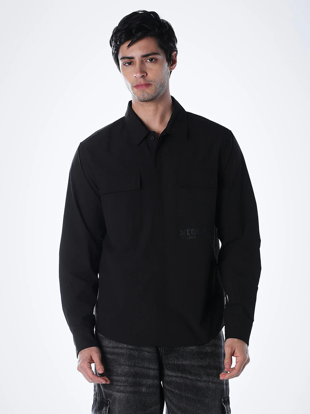 Regular Fit Full Sleeves Shirt - Image 2