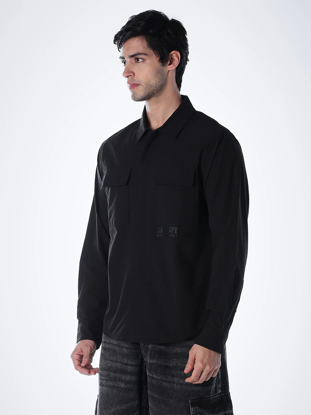 Regular Fit Full Sleeves Shirt - Image 3