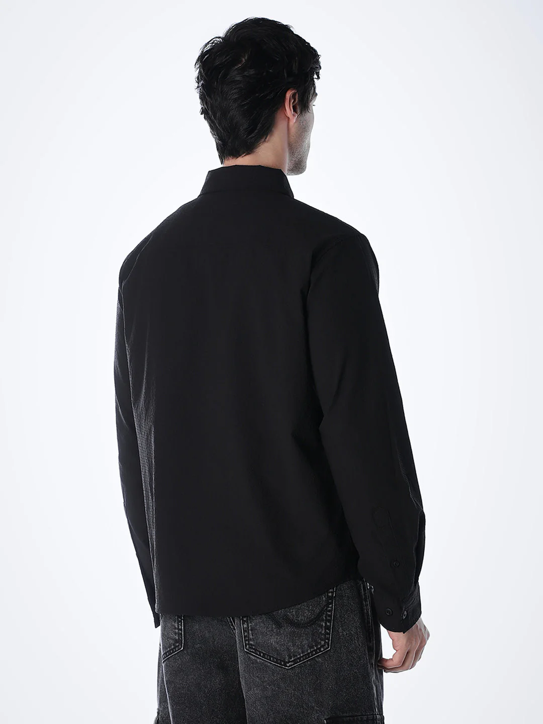 Regular Fit Full Sleeves Shirt - Image 4