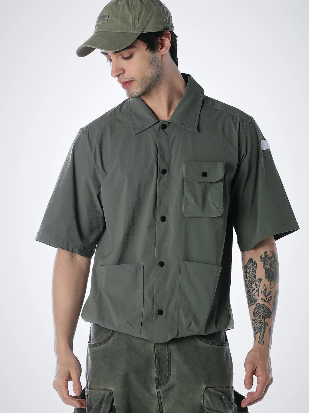 Oversized Grey Shirt