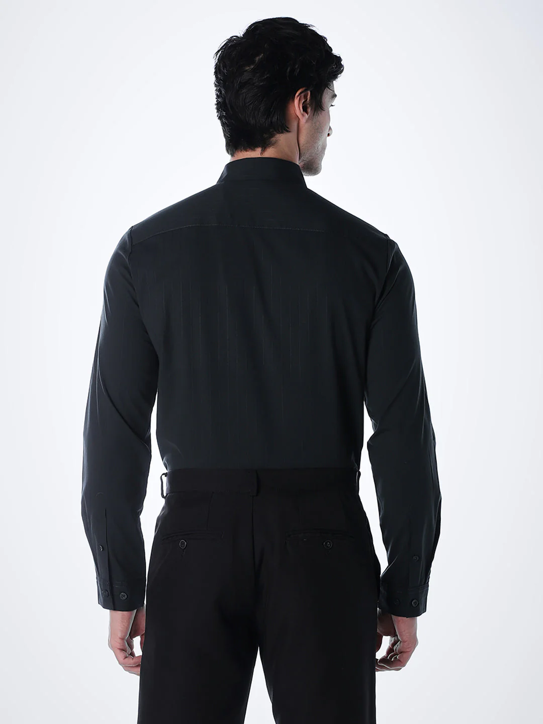 Slim Fit Full Sleeves Shirt - Image 4