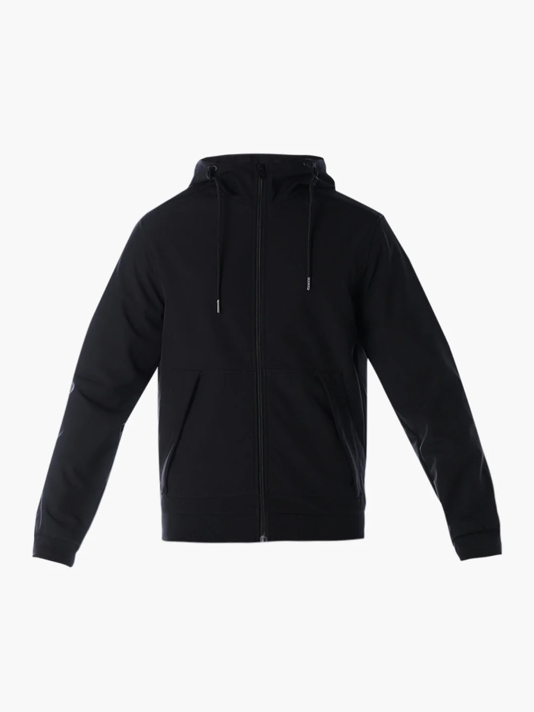 Zip-Up High Neck Hooded Jacket - Image 7