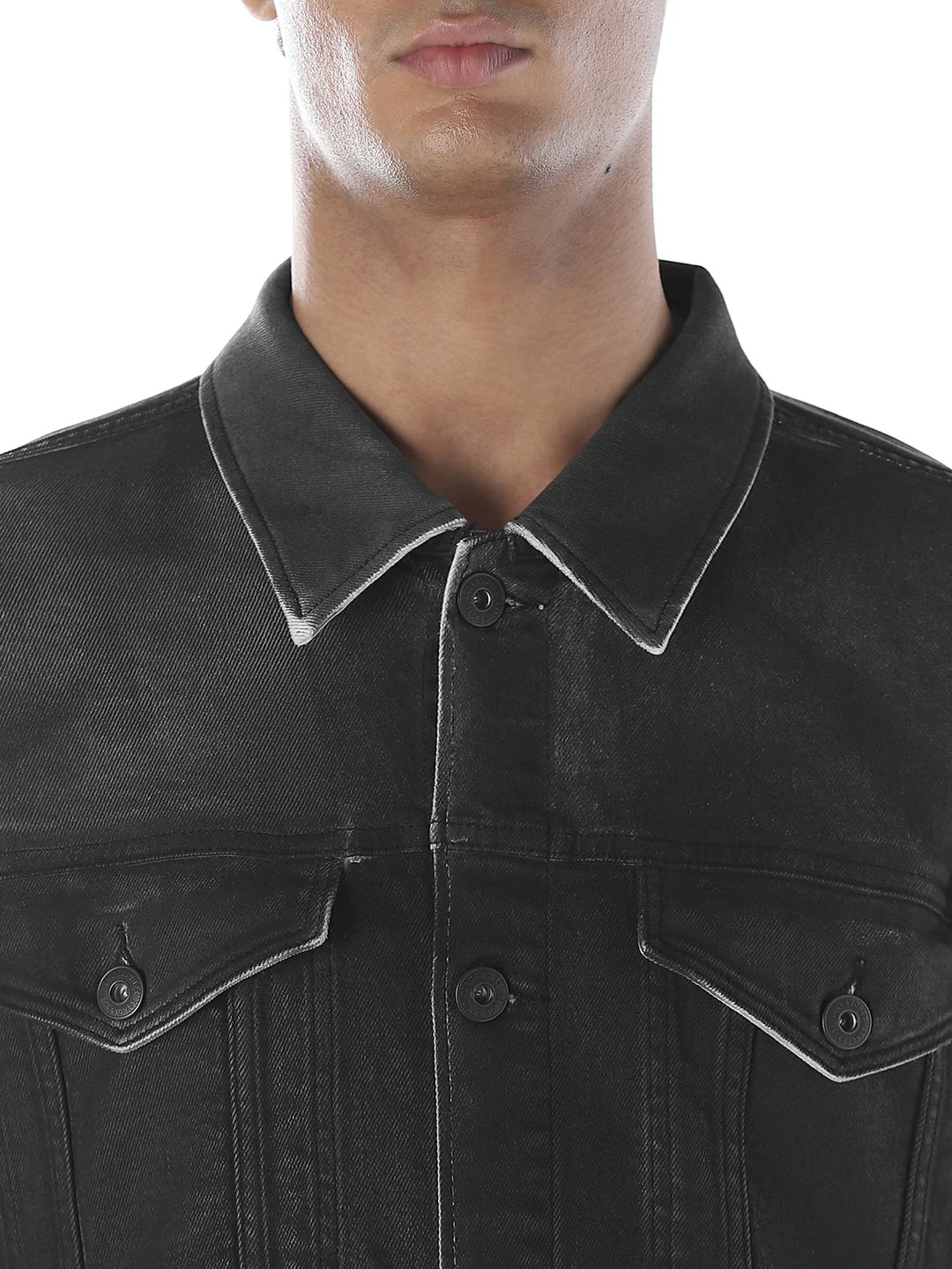 Regular Fit Denim Jacket - Image 5