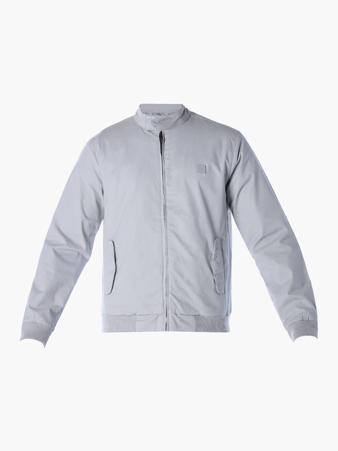 Blue Regular Fit Bomber Jacket - Image 7