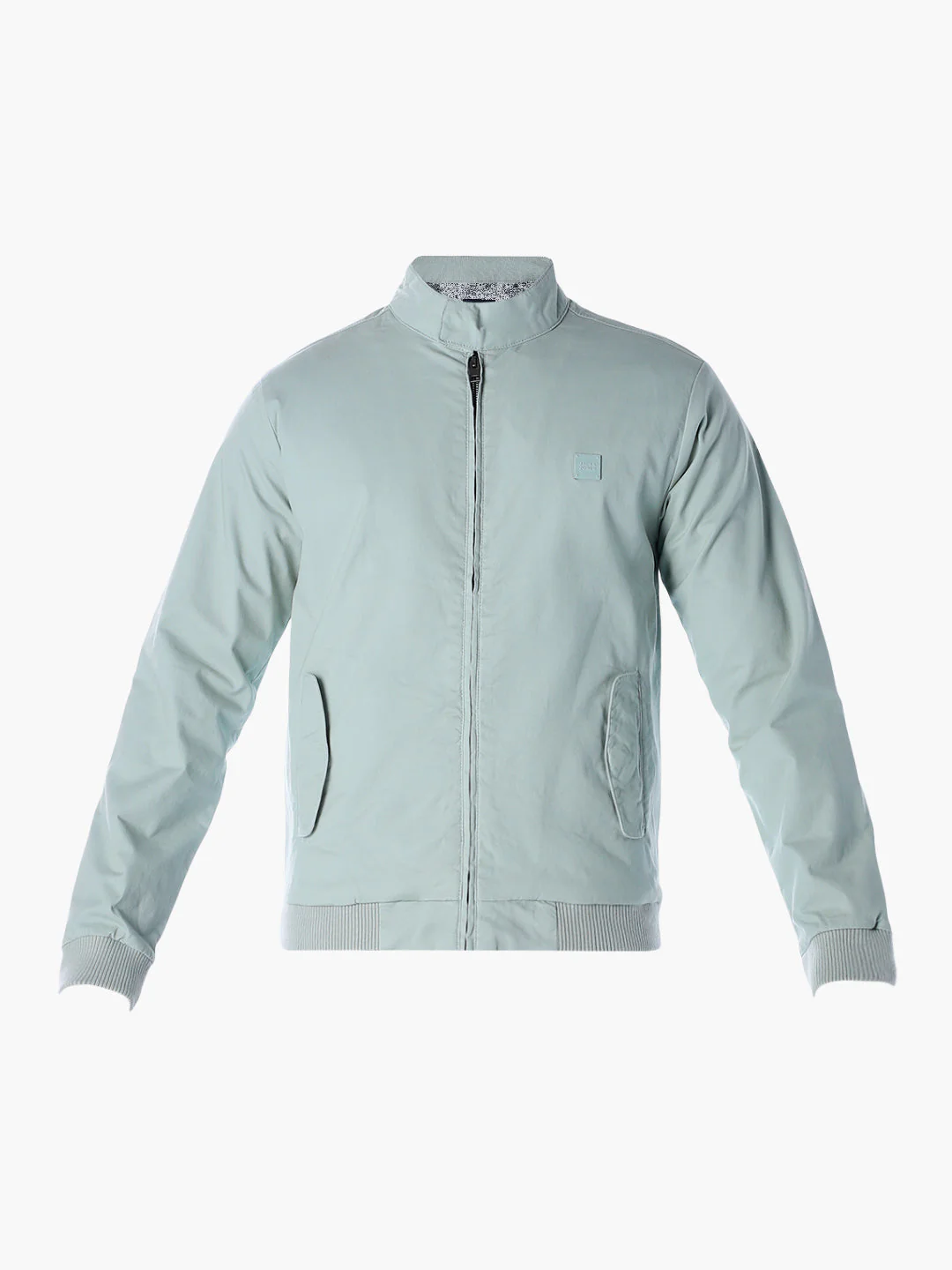 Green Regular Fit Bomber Jacket - Image 7