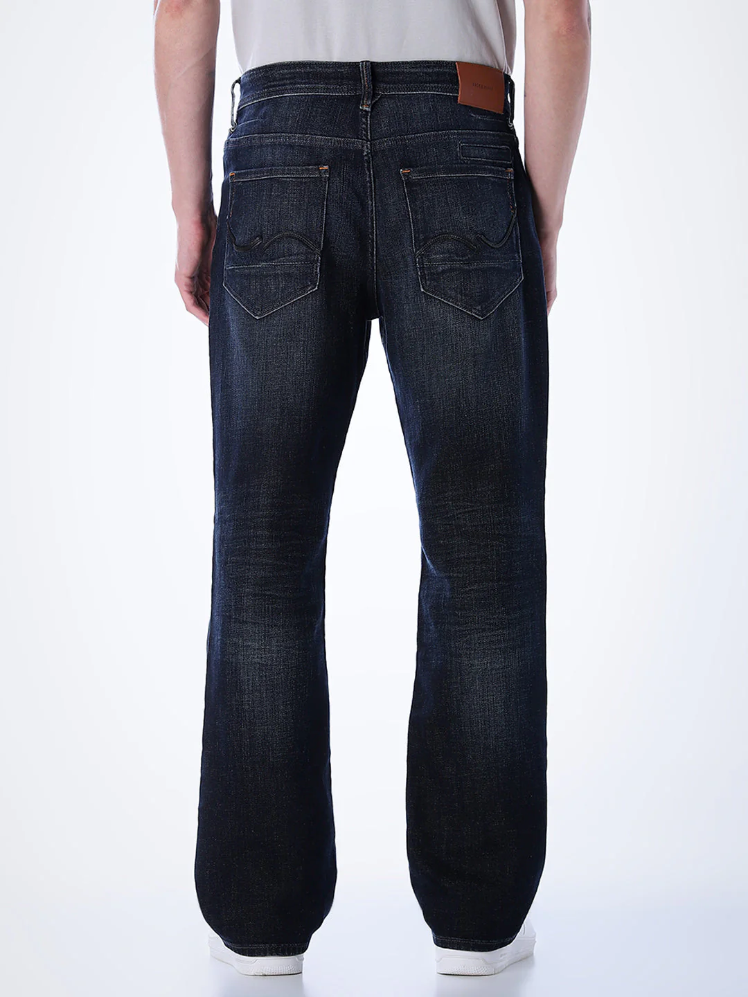 Cliff Bootcut Jeans - Dark Blue - Image 3