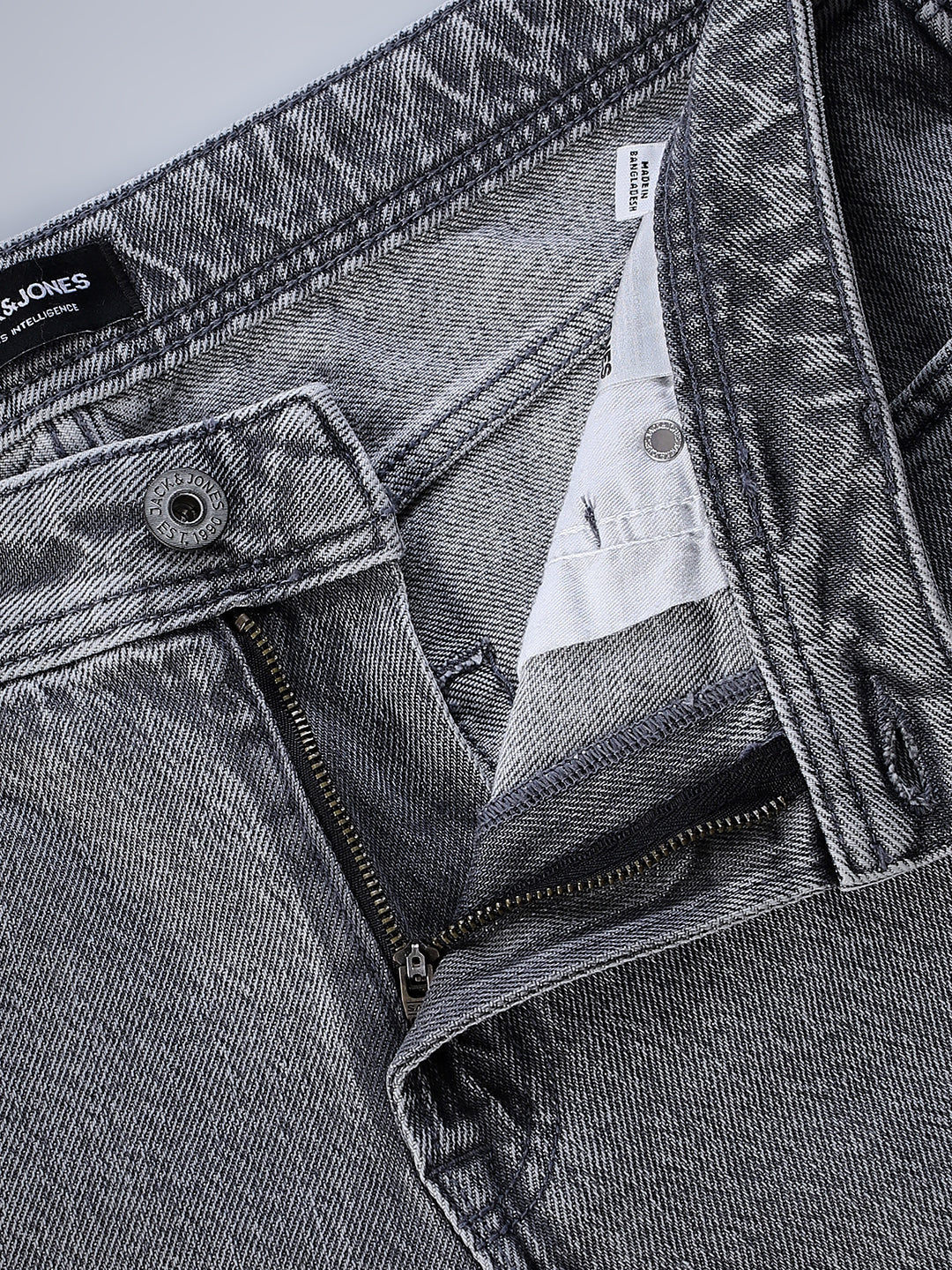 5 Pocket Cropped Tim Anti Fit Jeans - Image 5