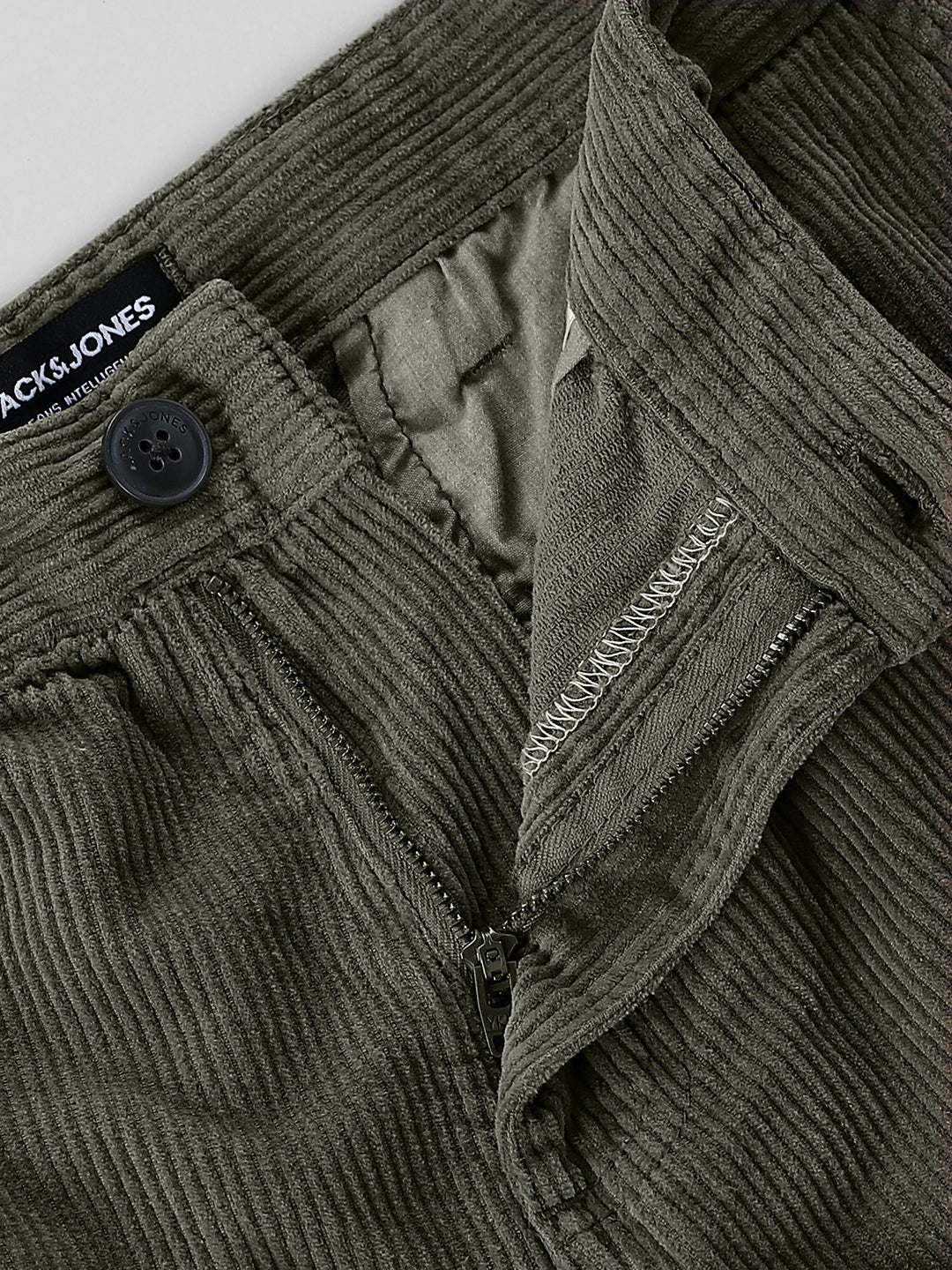 Green Cotton Corduroy Pants - Image 5