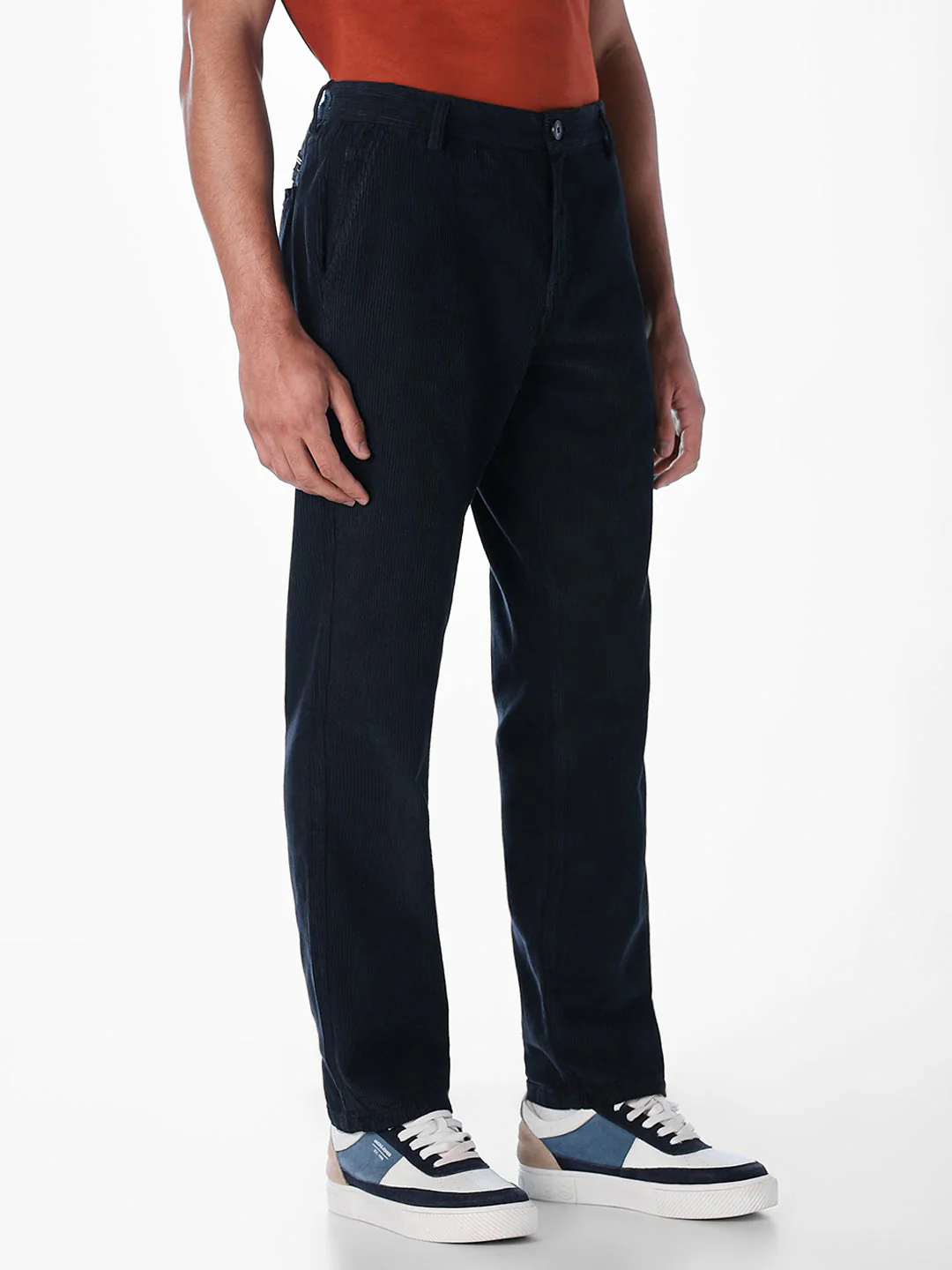 4 Pocket Cotton Corduroy Pants - Image 2