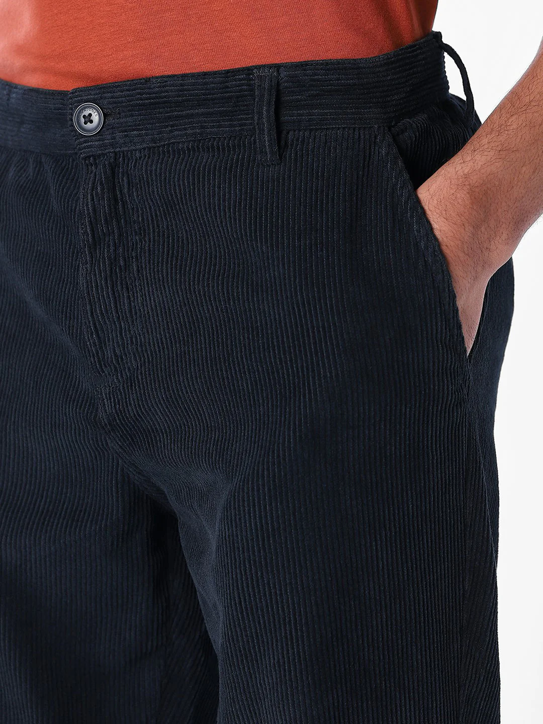 4 Pocket Cotton Corduroy Pants - Image 4