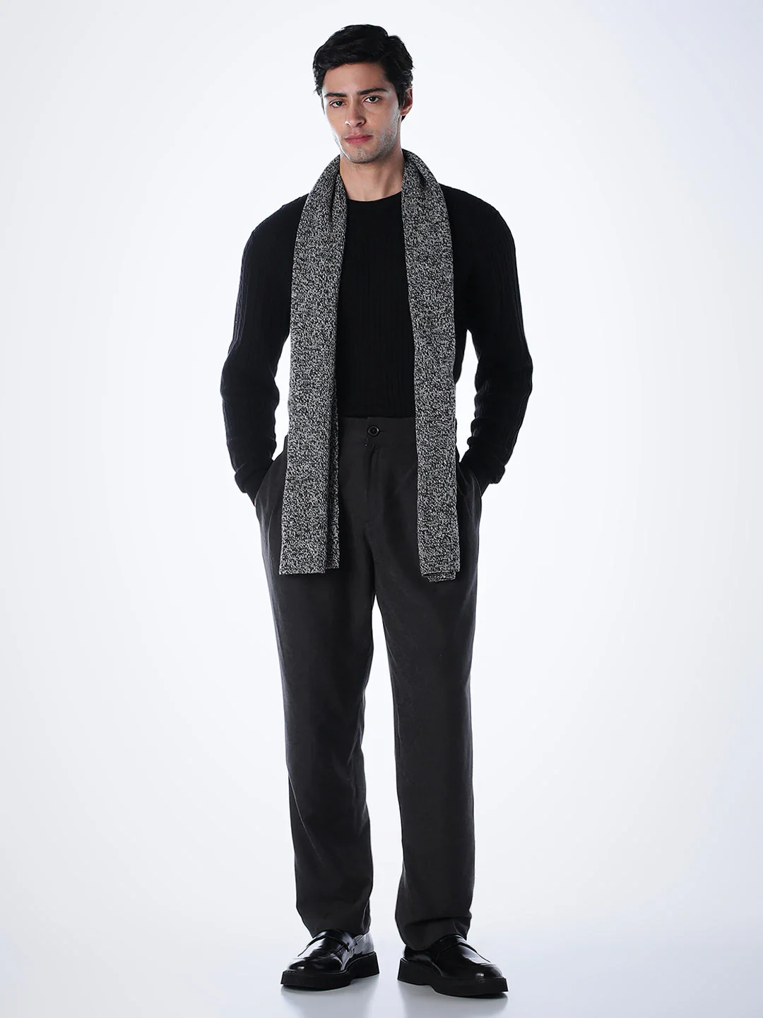 Black Slim Fit Pullover - Image 6