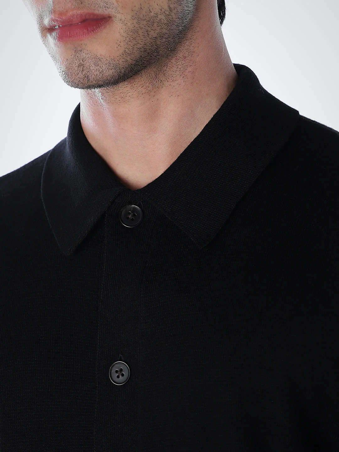 Regular Fit Front Open Cardigan - Image 5
