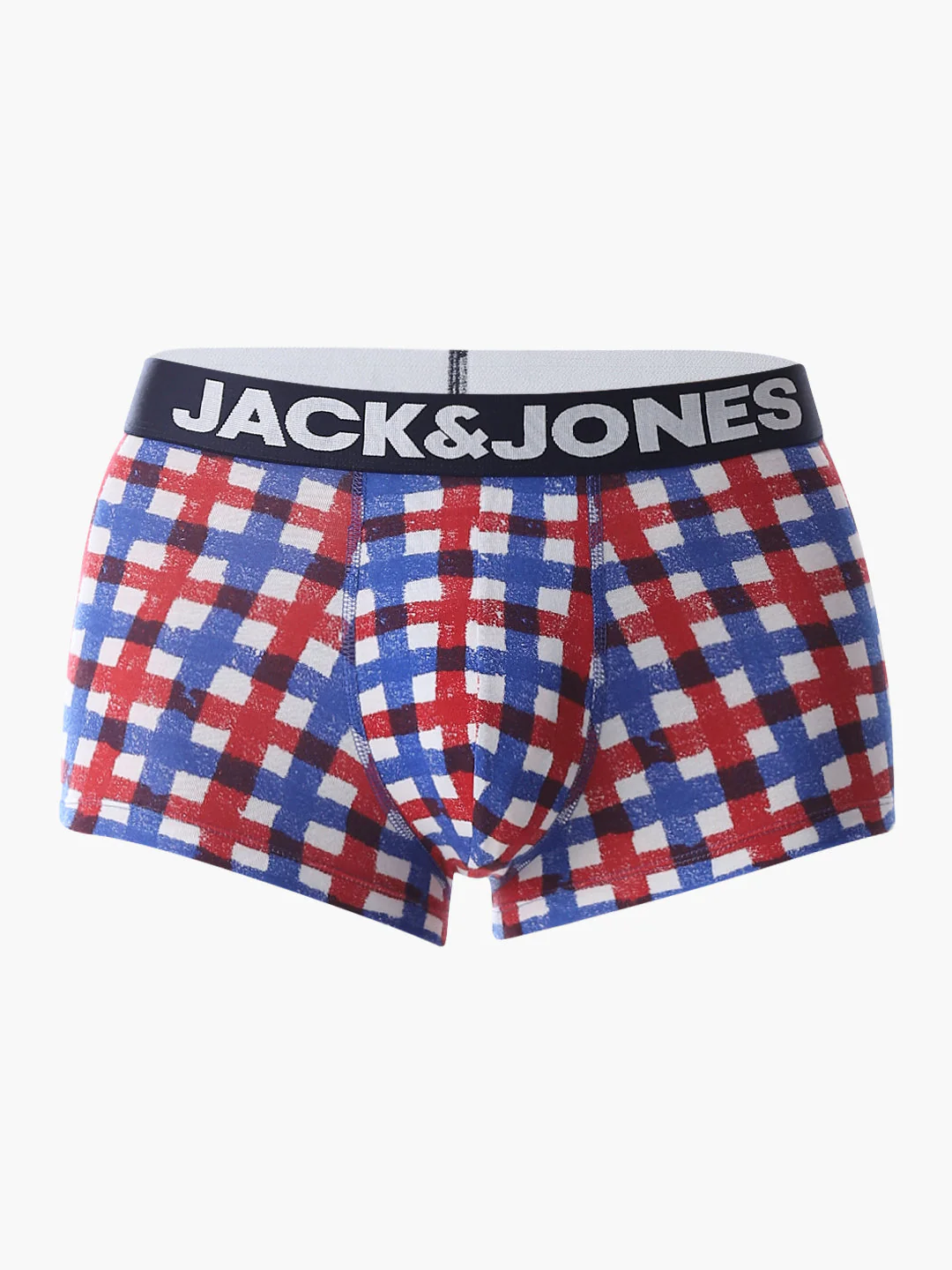 Blue Check Print Trunks - Image 6