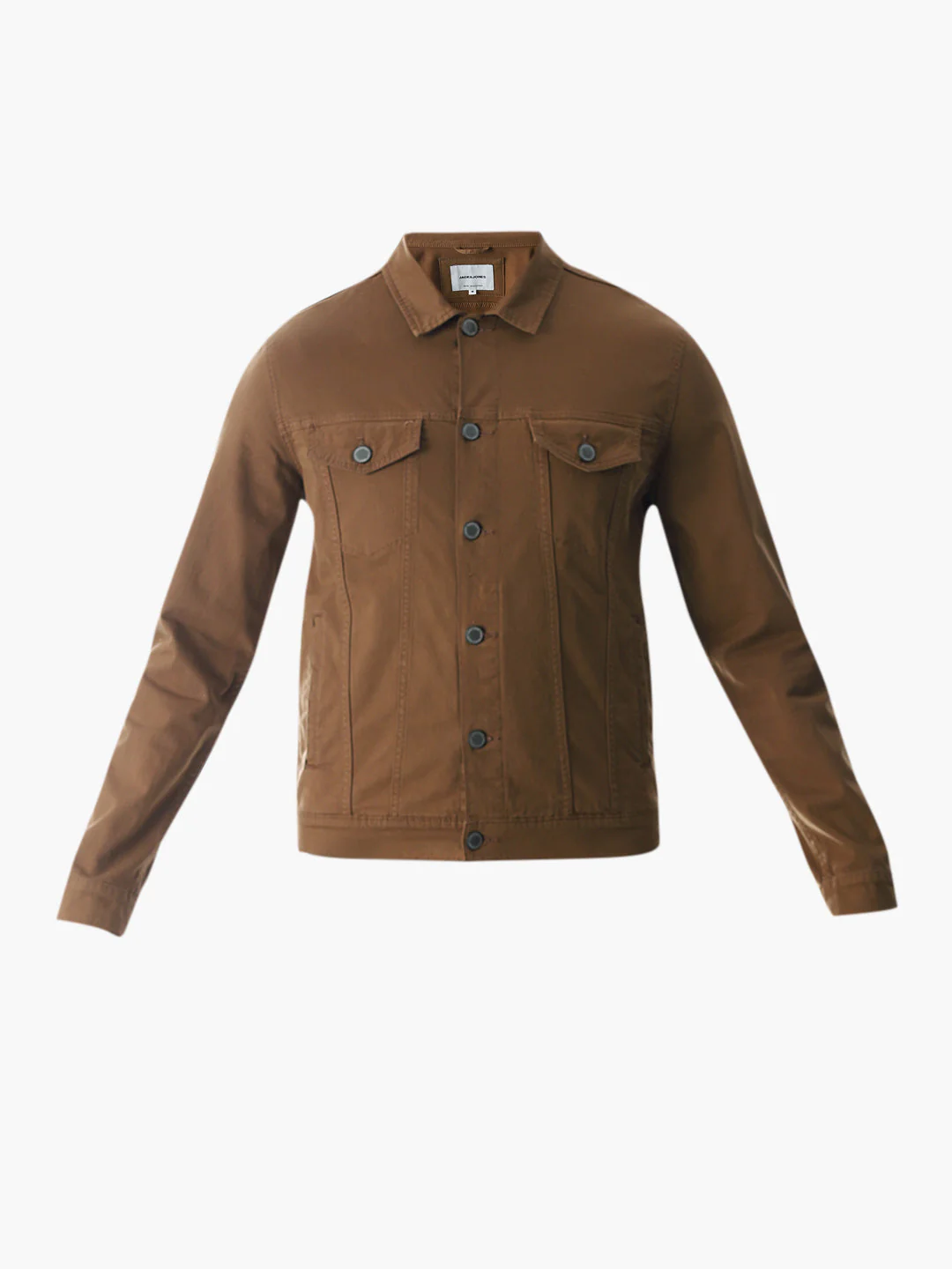 Dark Brown Cotton Jacket - Image 7