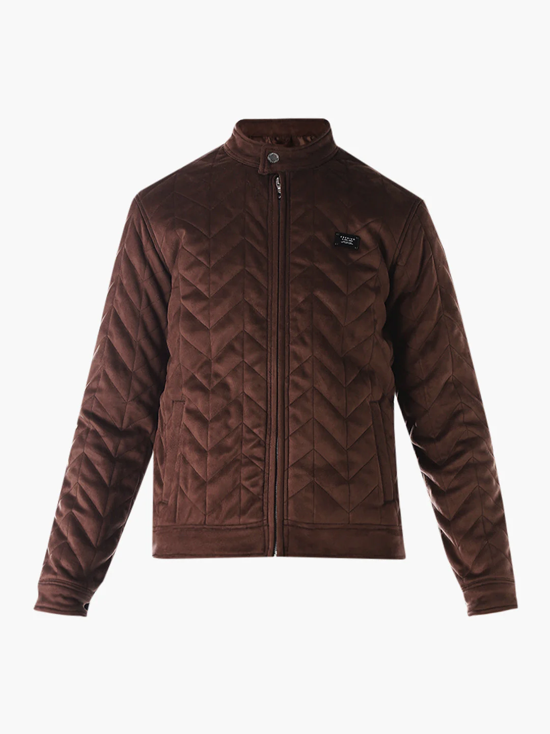Premium Suede Zip-Up Jacket - Image 7