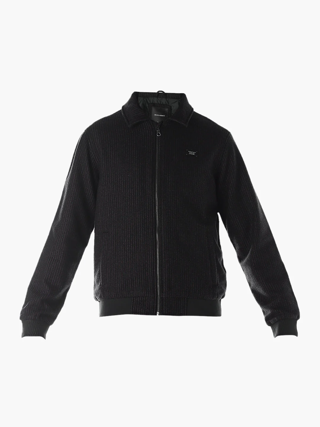 Pinstripe Zip-Up Jacket - Image 7