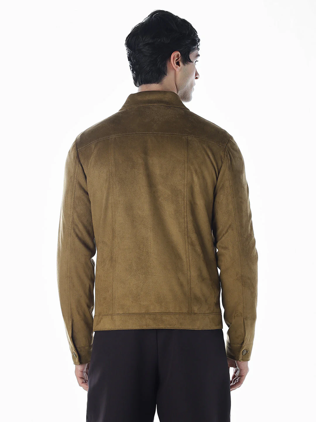 Brown Royce Casual Jacket - Image 4