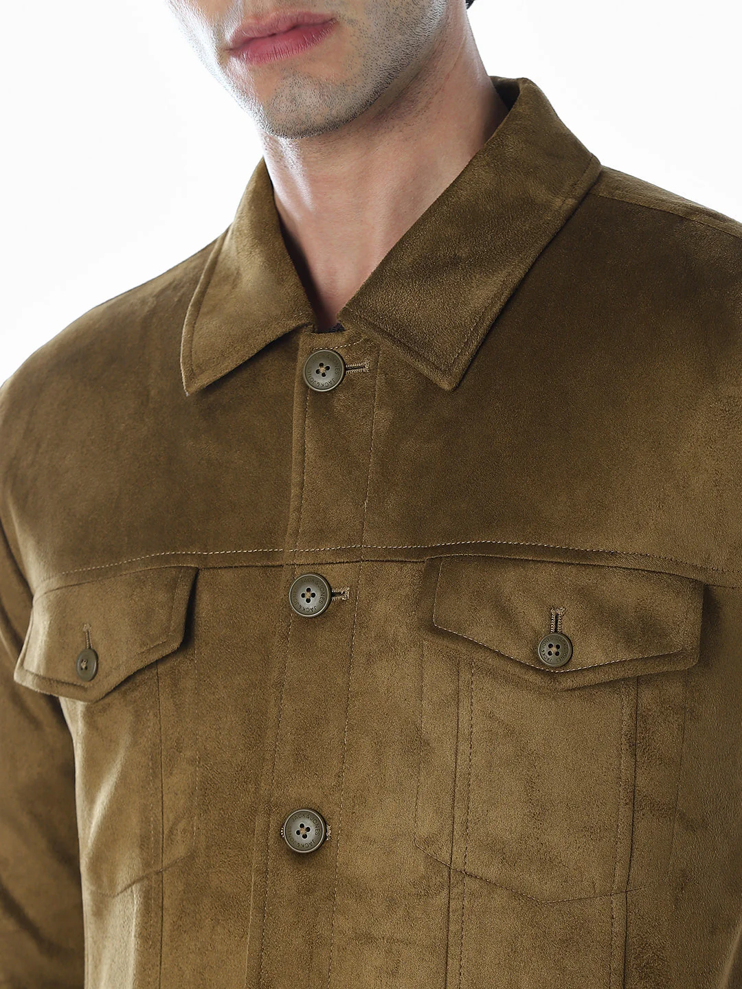 Brown Royce Casual Jacket - Image 5