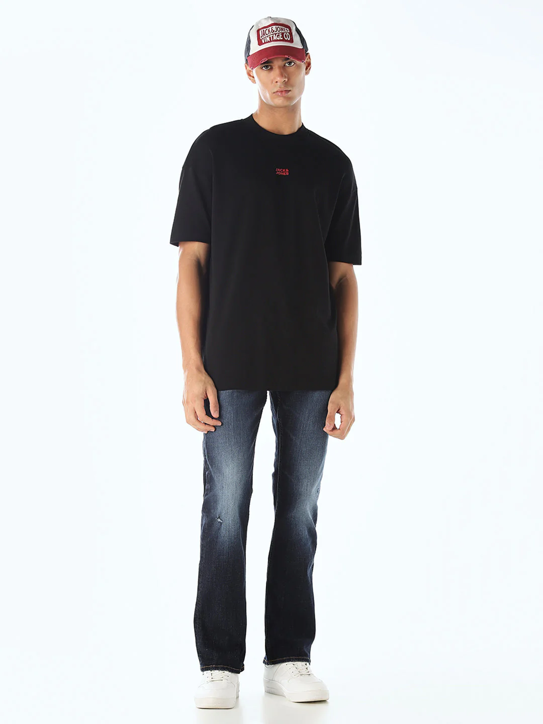 Dark Blue Cliff Bootcut Jeans - Image 6