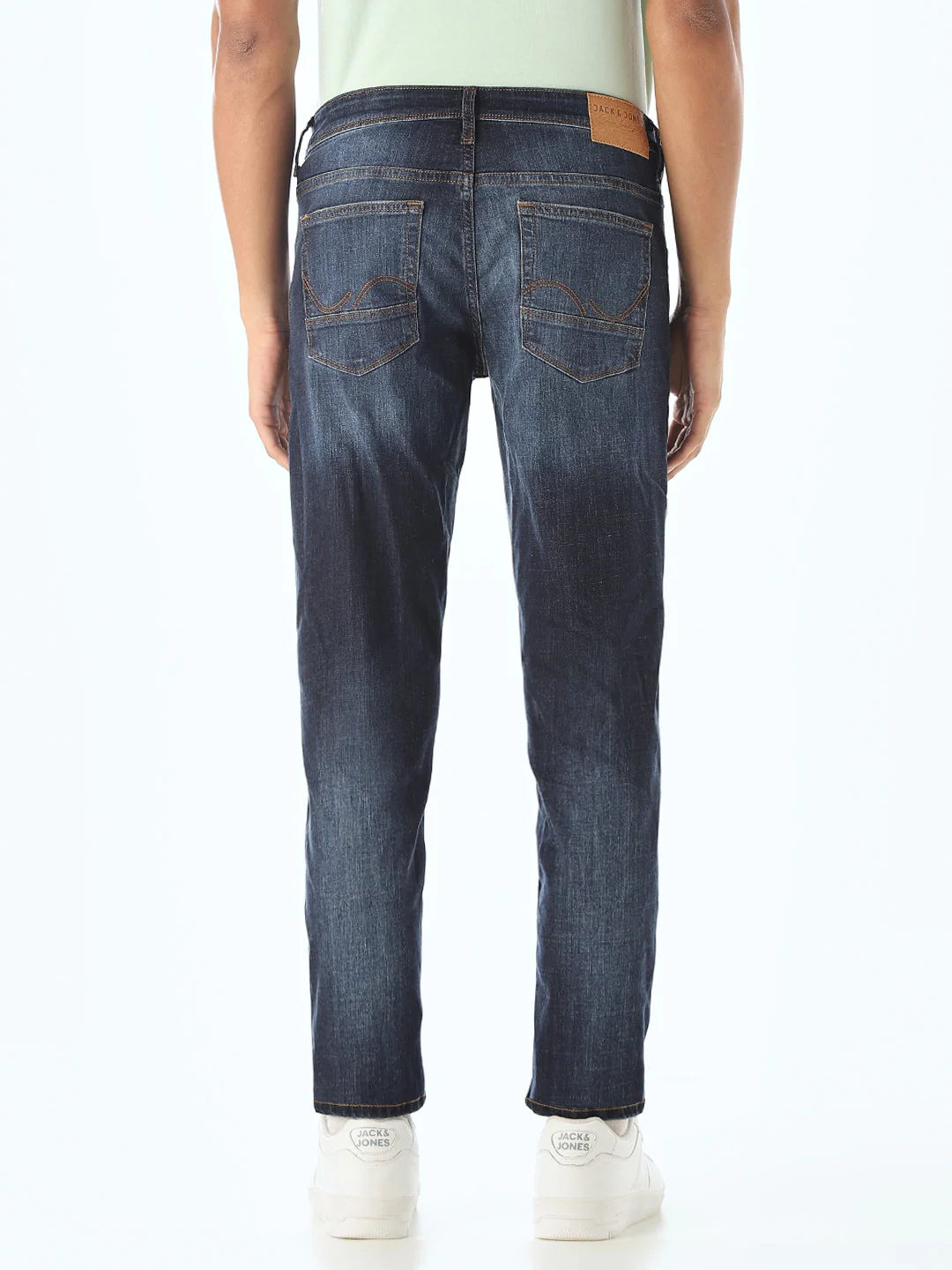 Dark Blue Glenn Slim Fit Jeans - Image 3