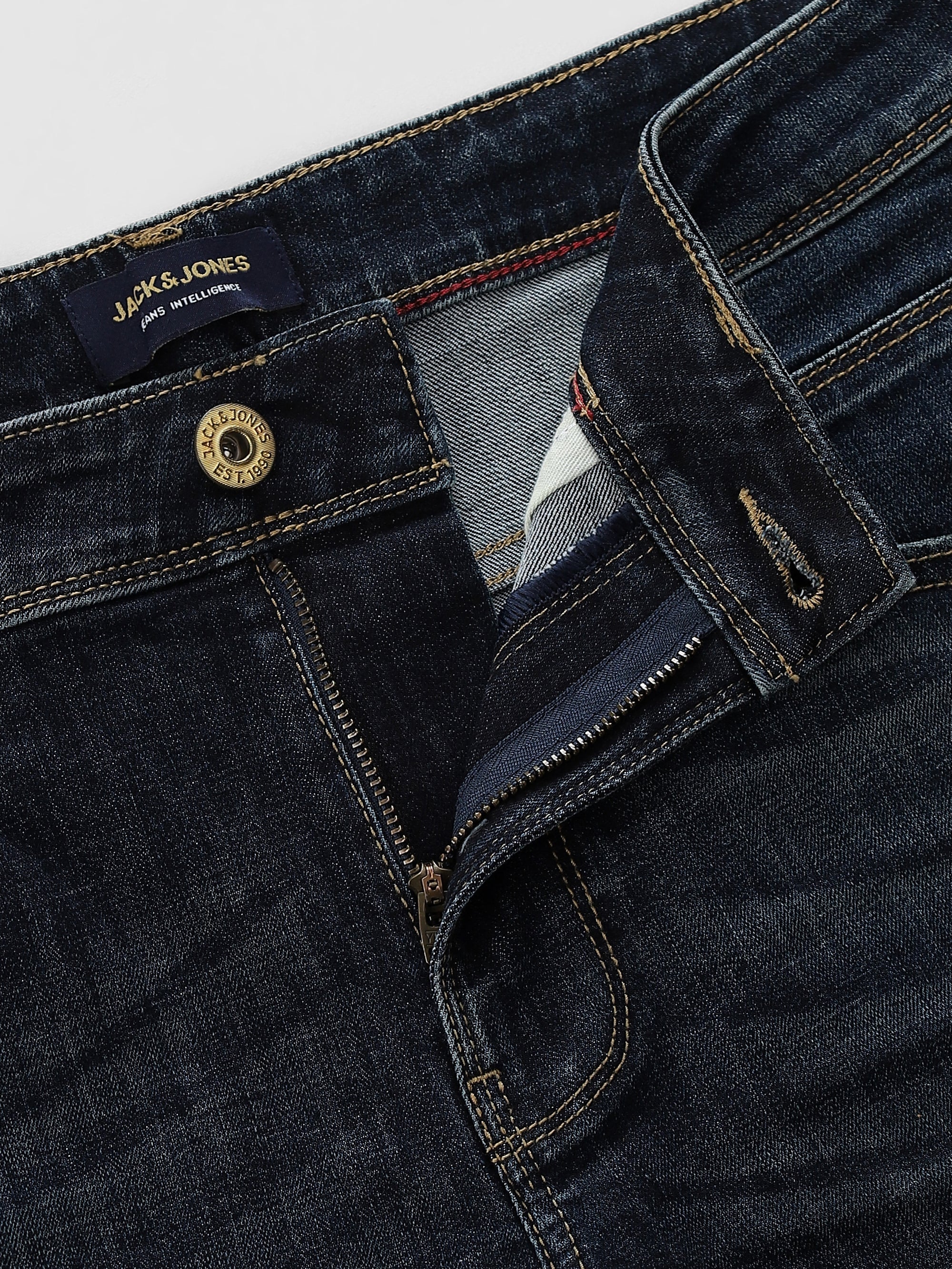 Mildly Distressed Glenn Slim Fit Jeans - Image 5