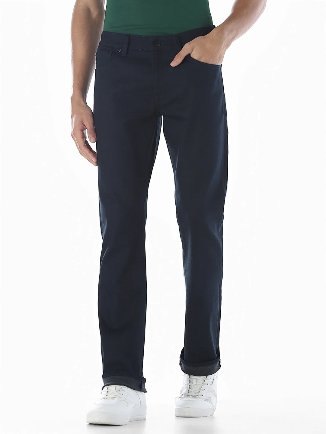 Dark Blue Selvedge Regular Fit Jeans