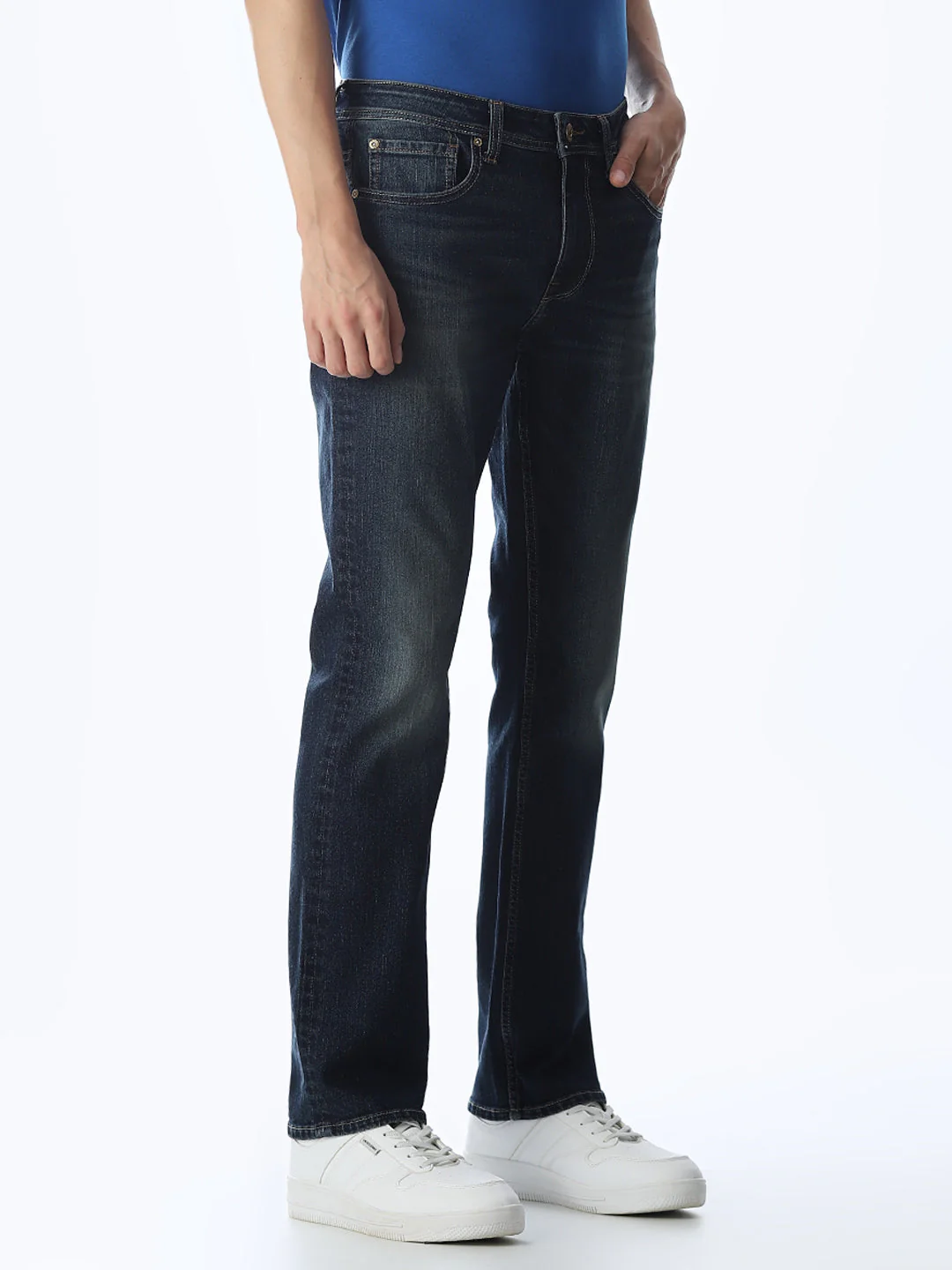 Light Wash Clark Regular Fit Jeans - Image 2