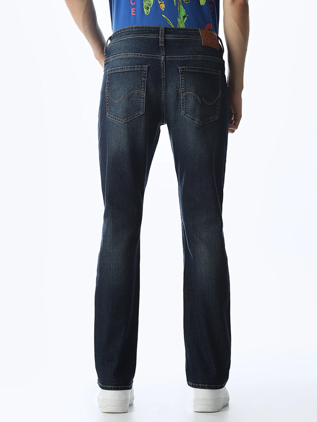Light Wash Clark Regular Fit Jeans - Image 3