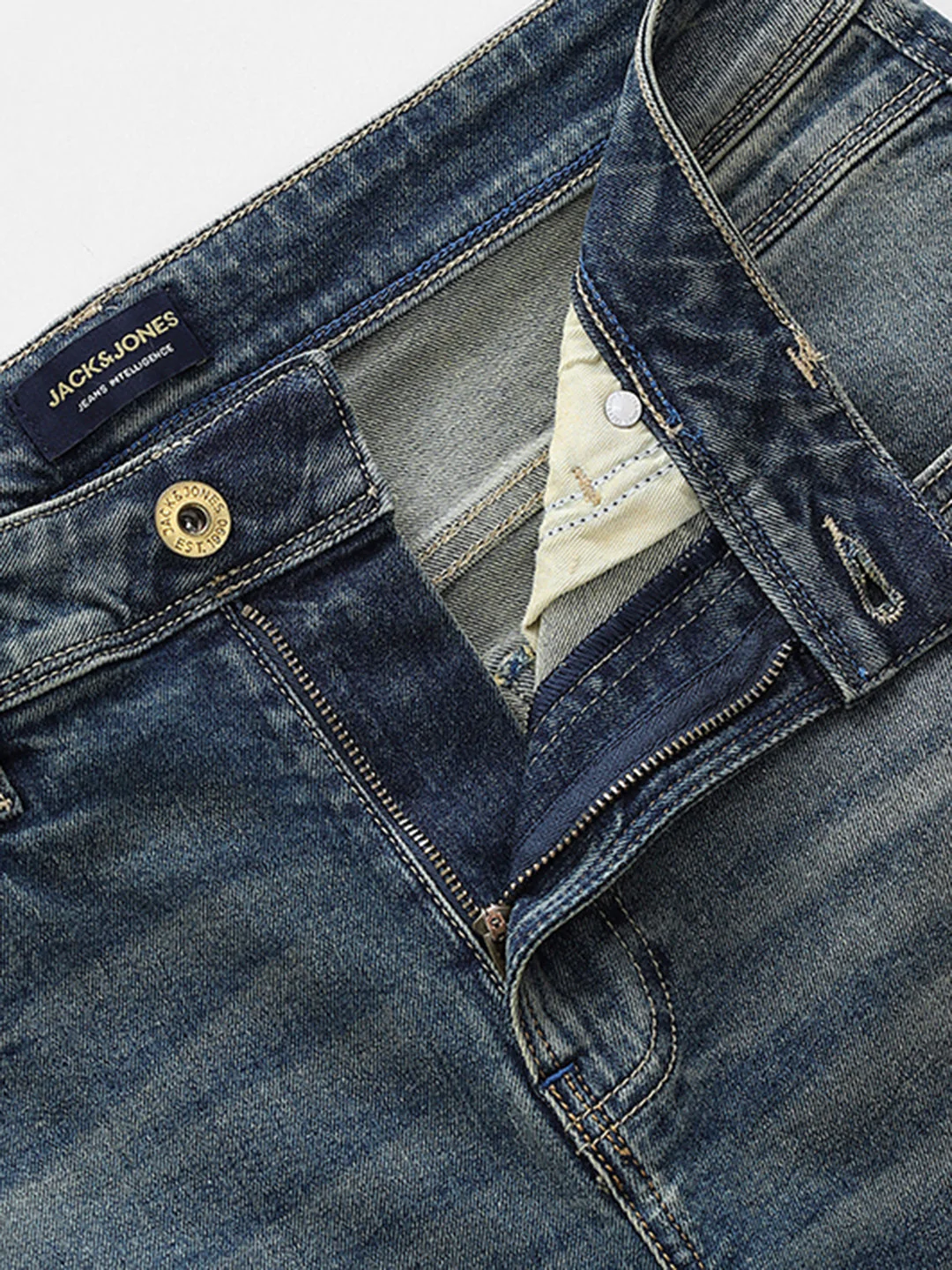 Washed High Rise Cliff Bootcut Jeans - Image 5