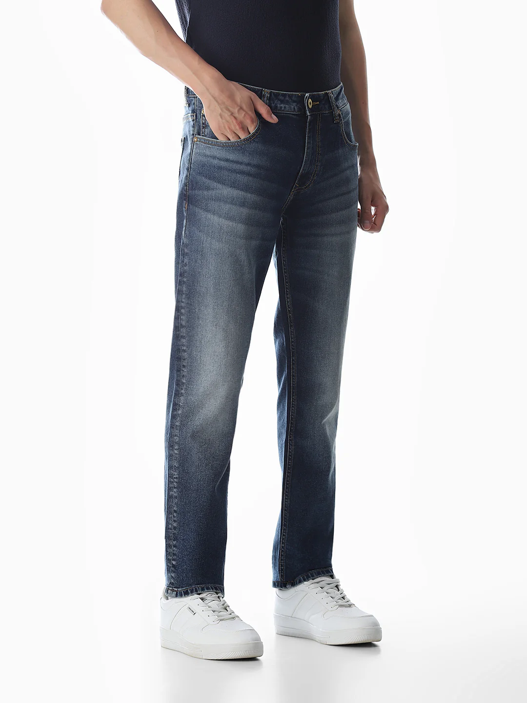 Blue Low Rise Ben Skinny Fit Jeans - Image 2