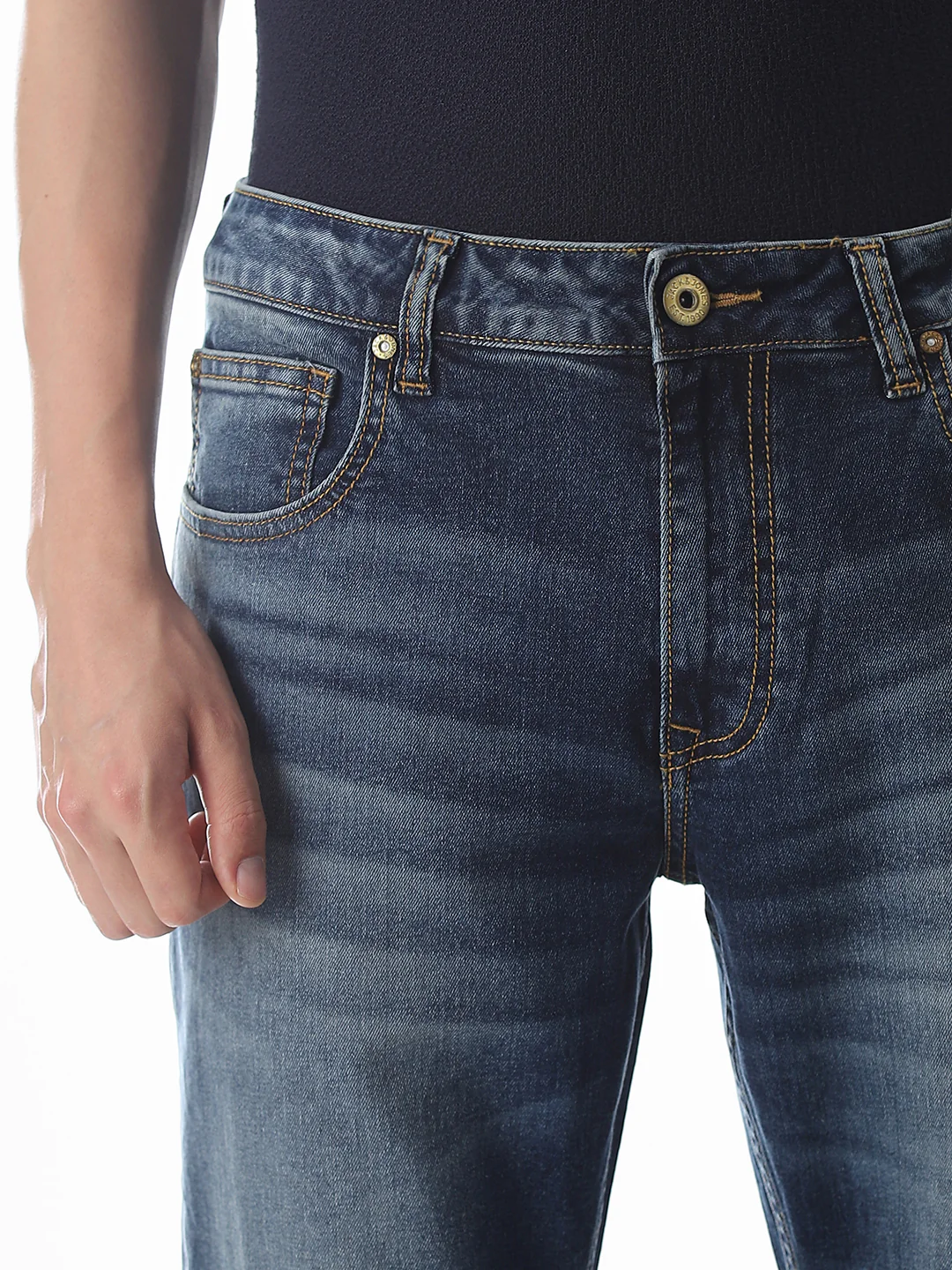 Blue Low Rise Ben Skinny Fit Jeans - Image 4