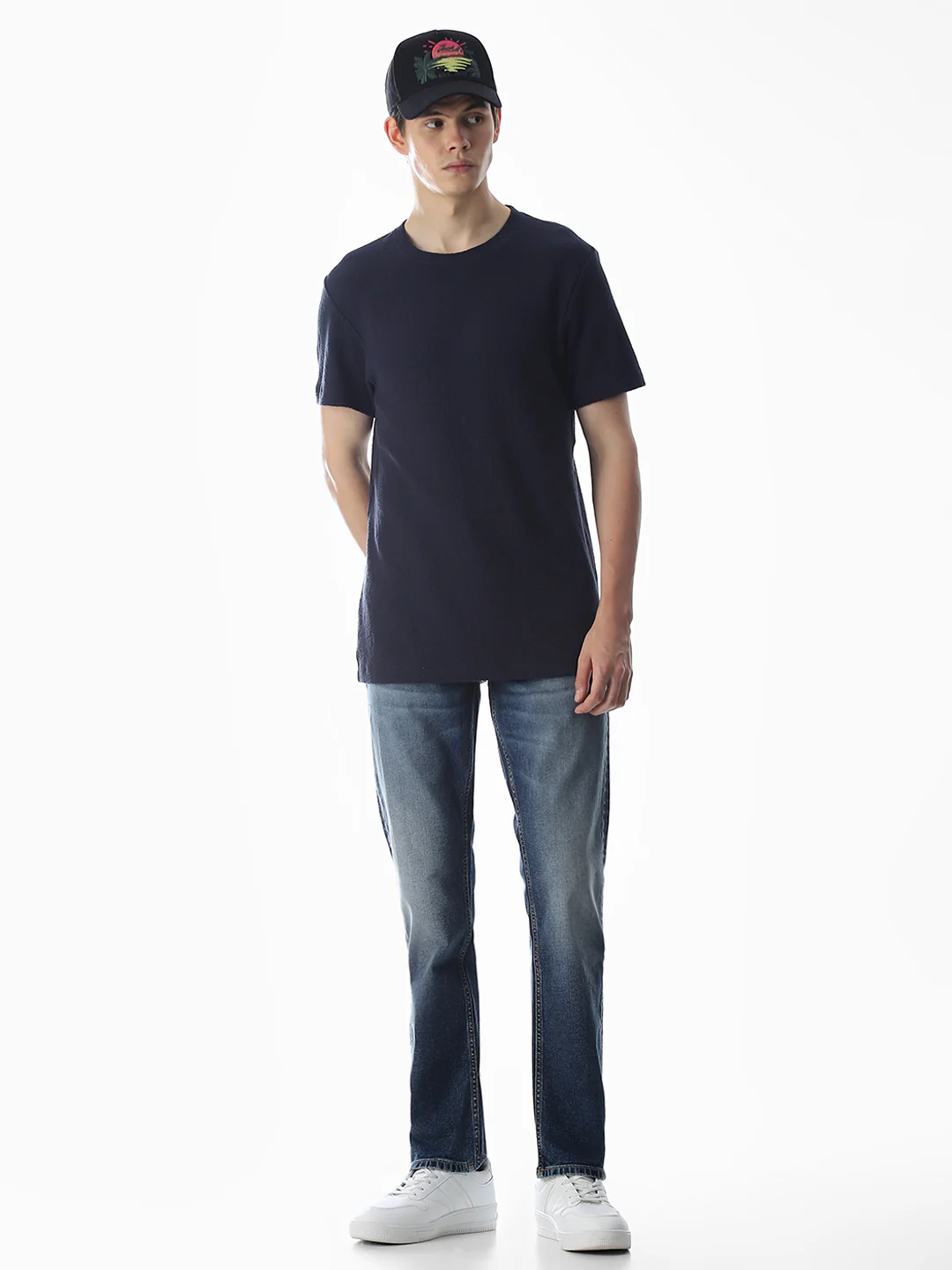 Blue Low Rise Ben Skinny Fit Jeans - Image 6