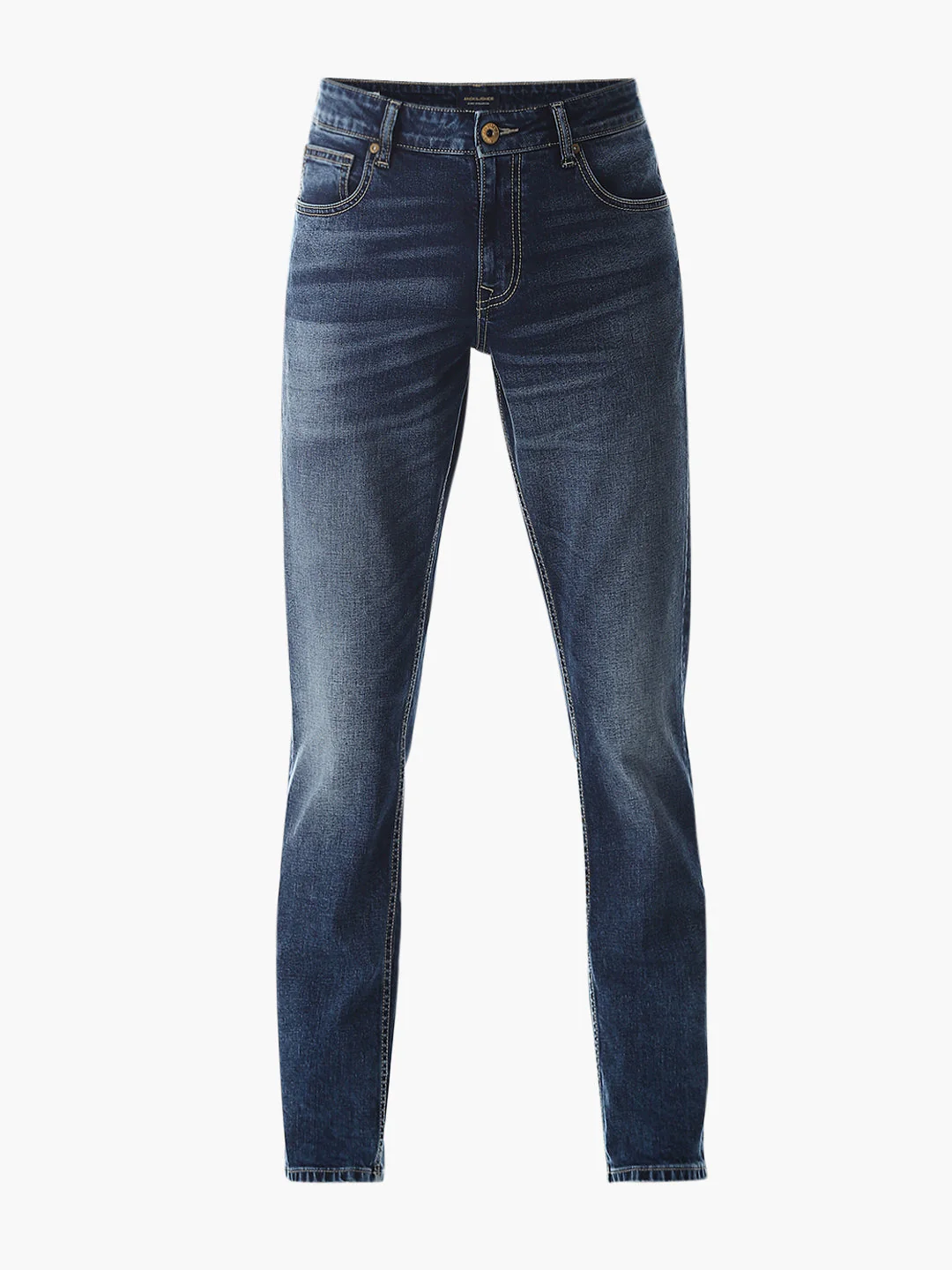 Dark Blue Low Rise Glenn Slim Fit Jeans - Image 7