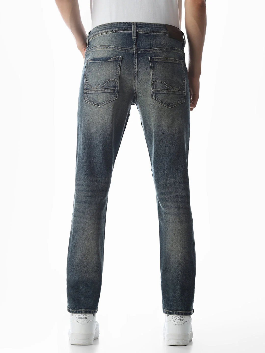 Washed Low Rise Glenn Slim Jeans - Image 3