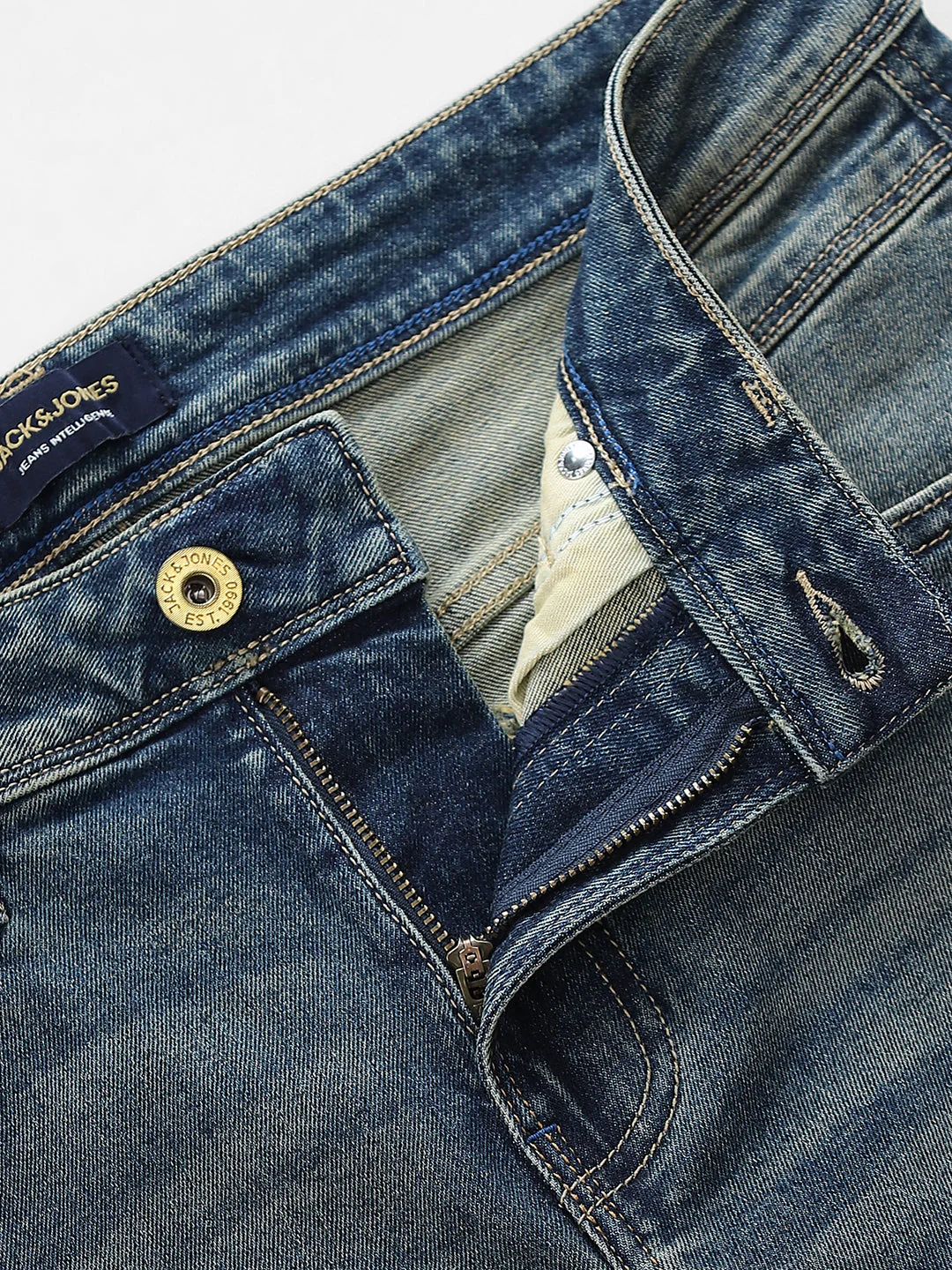 Washed Low Rise Glenn Slim Jeans - Image 5