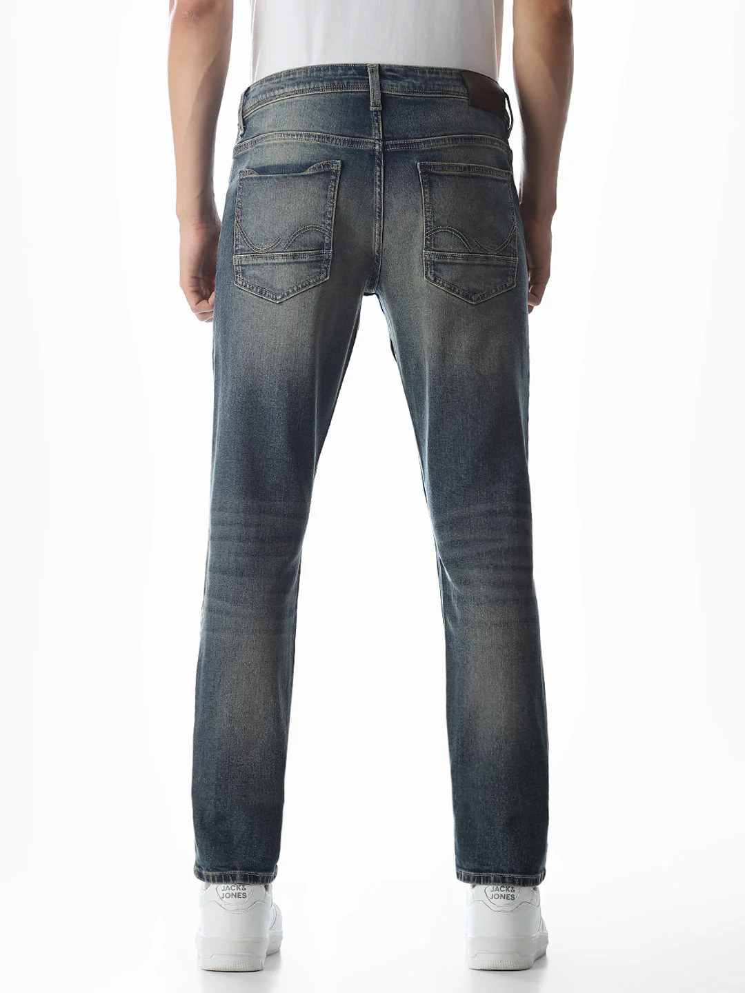 Washed Low Rise Glenn Slim Jeans - Image 9