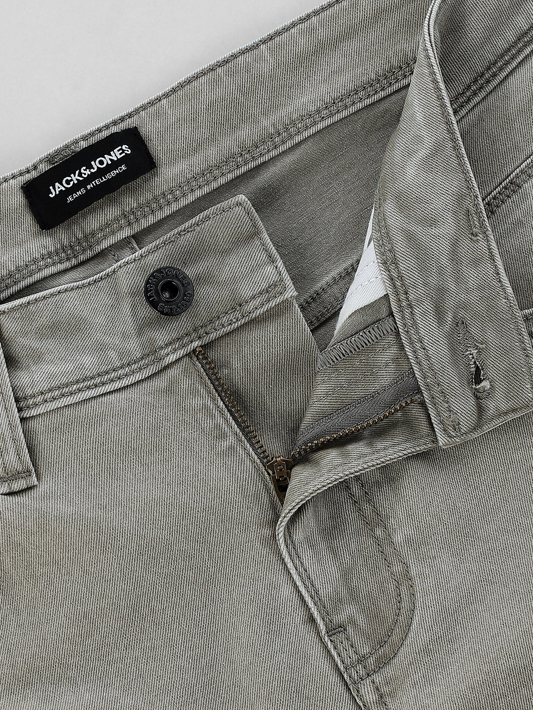Glenn Grey Slim Fit Jeans - Image 5