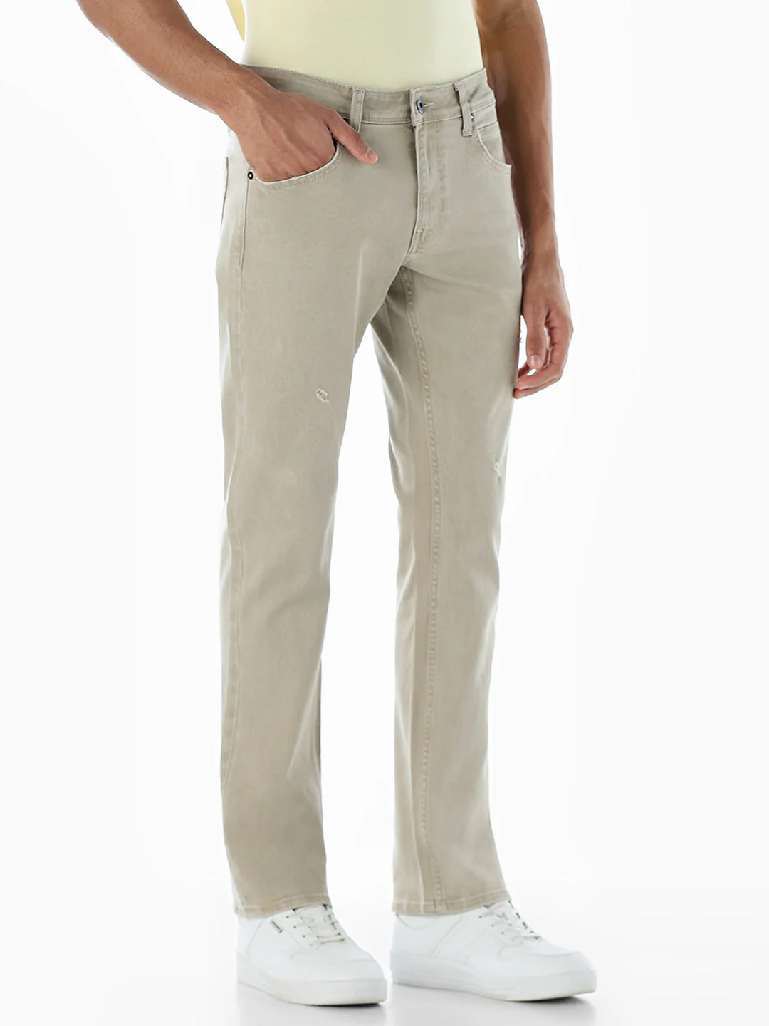 Clark Regular Fit Jeans - Brown - Image 2