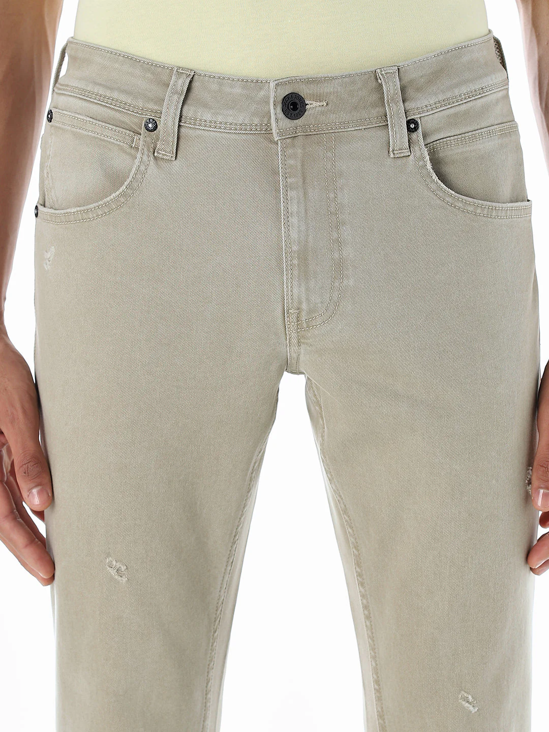 Clark Regular Fit Jeans - Brown - Image 4